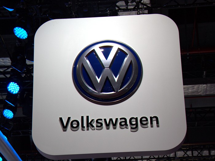 VW Auto Dealership Signage